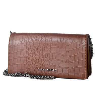 Product Γυναικεία Τσάντα Laura Ashley Tyubrwn 25X11X7cm Brown base image