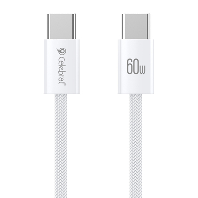 Product Καλώδιο Usb-C Celebrat U600 60w 480mbps 1m Λευκό base image