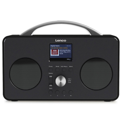 Product Internet-Radio Lenco PIR-645 black base image