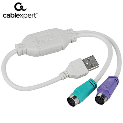 Product Αντάπτορας USB Cablexpert USB to PS/2 CONVERTER 0,3M base image