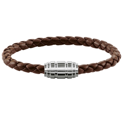 Product Βραχιόλι Unisex Thomas Sabo Ub00198232L21 (18,5cm) από Ασήμι Brown, Silver base image