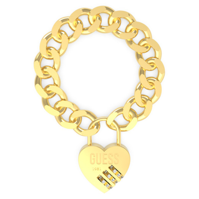 Product Γυναικείο Βραχιόλι Guess Ubb20063-S (15 cm) από Ατσάλι Golden base image