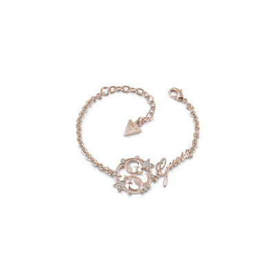 Product Γυναικείο Βραχιόλι Guess Ubb28030-S (19cm) από Ατσάλι Pink base image