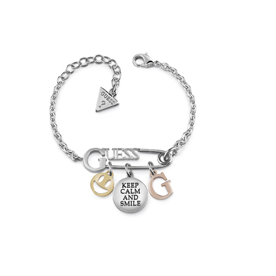 Product Γυναικείο Βραχιόλι Guess Ubb85051-S (19cm) από Ατσάλι Silver base image