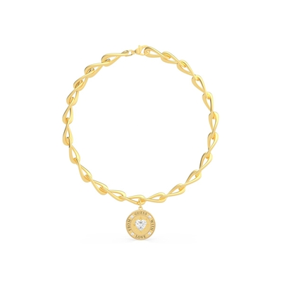 Product Γυναικείο Κολιέ Guess Ubn70006 (27cm) από Ατσάλι Golden base image