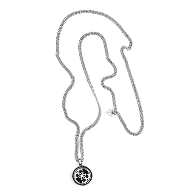 Product Γυναικείο Κολιέ Guess Ubn71501 (50cm) Ορείχαλκος Silver base image