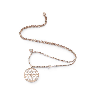 Product Γυναικείο Κολιέ Guess Ubn85018 (50cm) από Ατσάλι Pink base image