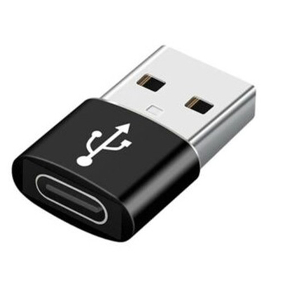 Product Αντάπτορας USB Cablexpert USB AM to USB-C FEMALE Adapter Black base image