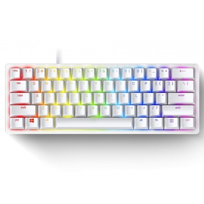 Product Πληκτρολόγιο Ενσύρματο Razer Huntsman MINI MERCURY ED. - 60% Linear Red Opto Mechanical Switch Gaming - US Layout base image