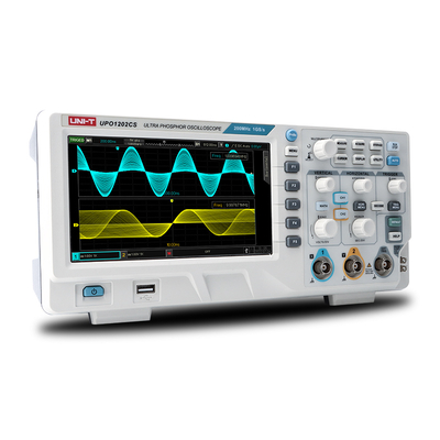 Product Παλμογράφος Πάγκου Uni-T ψηφιακός UPO1202CS, 2 καναλιών, 200MHz base image