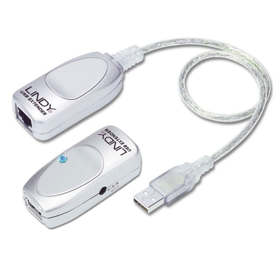 Product Repeater USB via UTP Lindy Cat. 5 Extender 50m USB 1.1 base image