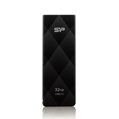 Product USB Flash 32GB Silicon Power USB 3.0 B20 Black base image