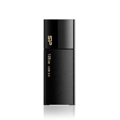 Product USB Flash 128GB Silicon Power B05 Black USB 3.0 base image