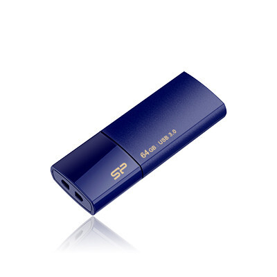 Product USB Flash 32GB Silicon Power B05 Blue USB 3.0 base image