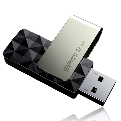 Product USB Flash 32GB Silicon Power B30 Black USB3.0 base image