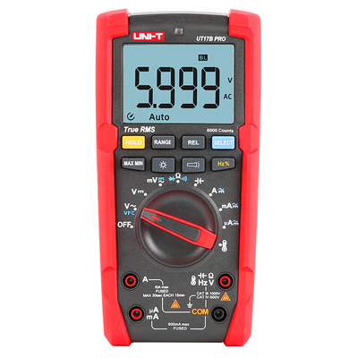 Product Πολύμετρο UNI-T ψηφιακό UT17B-PRO, 1000V AC/DC, VFC, True RMS base image