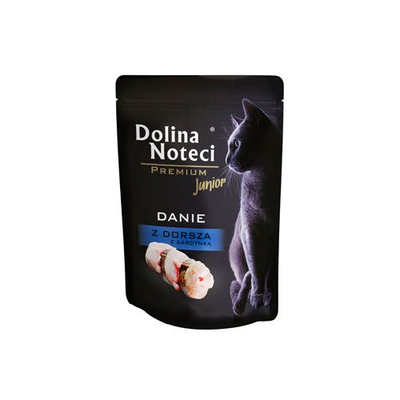 Product Υγρή Τροφή Γάτας DNP cod with sardine junior 85g base image