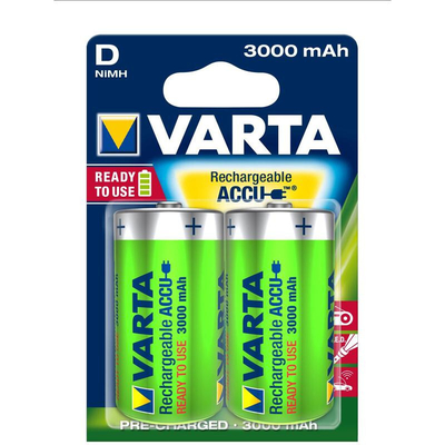 Product Μπαταρία Επαναφορτιζόμενη Varta Direct Energy (Blister) HR20 D 1x2 | 3000mAh base image