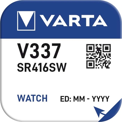 Product Μπαταρία Ρολογιών Varta V337 (1τμχ) base image