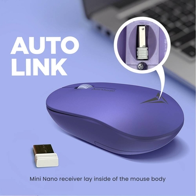 Product Ποντίκι Ασύρματο Alcatroz Airmouse V Lavender 1200Dpi base image