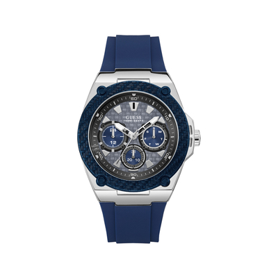 Product Ανδρικό Ρολόι Guess W1049G1 (45mm) Καουτσούκ Λουράκι Μπλε base image