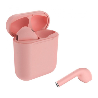 Product Bluetooth Handsfree Celebrat W10, true wireless, με φόρτισης, ροζ base image
