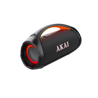 Product Φορητό Ηχείο Bluetooth Αkai Wavestormer αδιάβροχο 110W RMS, AUX-IN, USB με LED, IPX6 base image