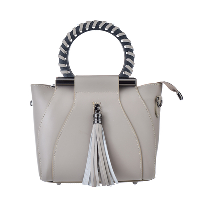Product Γυναικεία Τσάντα Mia Tomazzi Wb201297Grey 21X18X7cm Beige base image