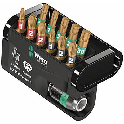 Product Σετ Βιδώματος Wera 12 Τεμαχίων Diamond-coated, With Plastic Holder (5057421001) base image