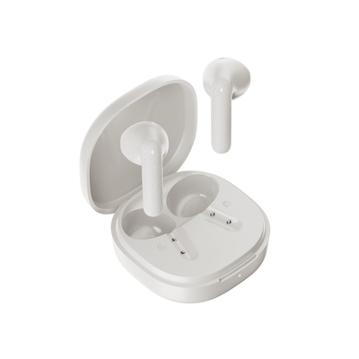 Product Bluetooth Handsfree QCY Air White TWS EN , leather case base image