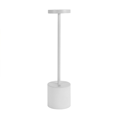Product Επαναφορτιζόμενο Φωτιστικό Επιτραπέζιο Oasis LED Type-C 3W, 100-150lm, 1800Mah, Μεταλλικό, Λευκό base image