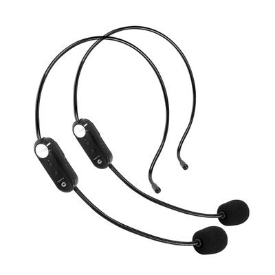 Product Μικρόφωνο Sonic Gear Rechargeable Dual Headsets Wmh 100 Ul Black base image