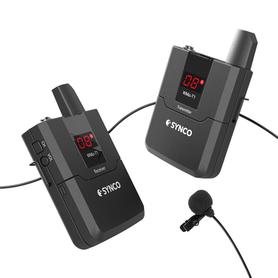 Product Ασύρματο Μικρόφωνο Synco Wmic-T1, ενσωματωμένο clip-on, UHF, γκρι base image