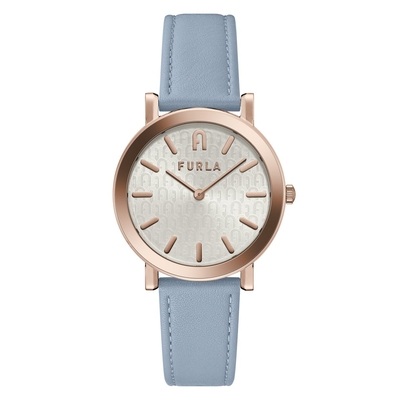 Product Γυναικείο Ρολόι Furla Ww00003005L3 (38mm) Δερμάτινο Λουράκι Μπλε base image