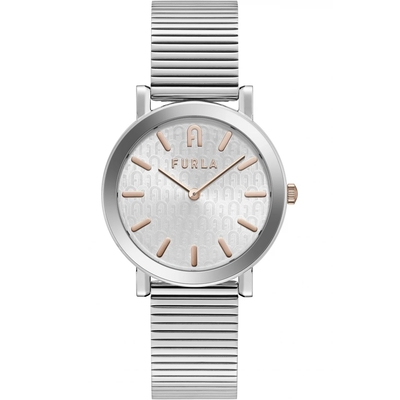 Product Γυναικείο Ρολόι Furla Ww00003007L1 (38mm) Μεταλλικό Μπρασελέ Ασημί base image