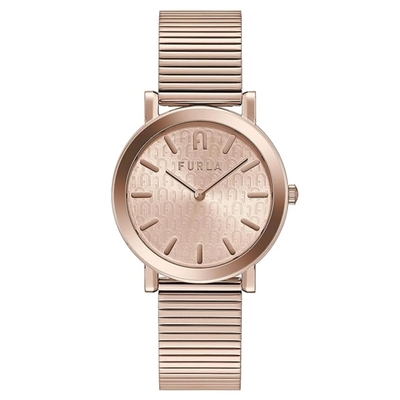 Product Γυναικείο Ρολόι Furla Ww00003008L3 (38mm) Μεταλλικό Μπρασελέ Ροζ base image