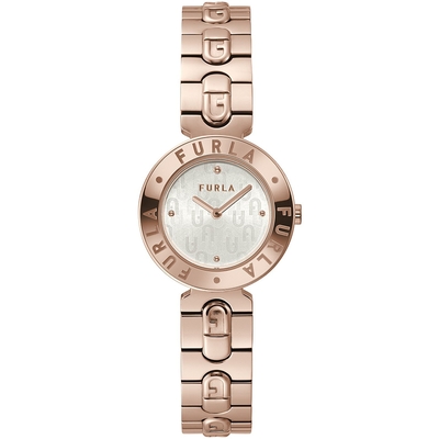 Product Γυναικείο Ρολόι Furla Ww00004008L3 (30mm) Μεταλλικό Μπρασελέ Ροζ base image