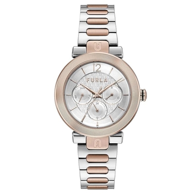 Product Γυναικείο Ρολόι Furla Ww00011004L5 (38mm) Μεταλλικό Μπρασελέ Ασημί base image