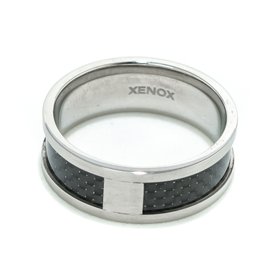Product Γυναικείο Δαχτυλίδι Xenox X1482-54 (54) από Ατσάλι Black base image