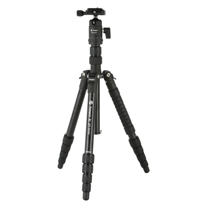 Product Τρίποδο Φωτογράφισης Fotopro X-Go Gecko E2, Πτυσσόμενο Έως 146.1Cm, Έως 8Kg, Μαύρο base image
