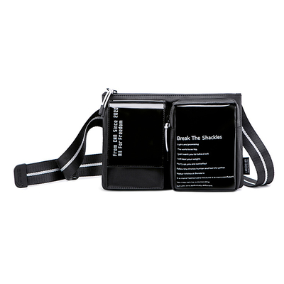 Product Τσάντα ώμου SUPER FIVE XB00118-BK, μαύρη base image
