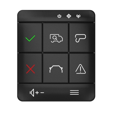 Product GPS Αυτοκινήτου Yanosik XS remote control Wired Press buttons base image