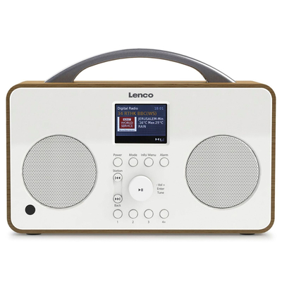 Product Internet-Radio Lenco PIR-645 white base image