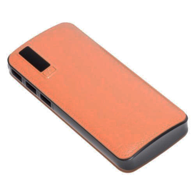 Product Φορητή Μπαταρία LEATHER 20000MAH 3xUSB BROWN base image
