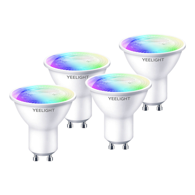 Product Λάμπα LED Yeelight smart YLDP004-A WiFi, 4.5W GU10, 2700-6500K RGB, 4τμχ base image