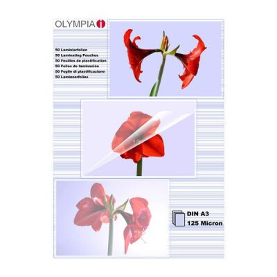 Product Φύλλα Πλαστικοποίησης Olympia 9183 ΣΕ ΚΟΥΤΙ Α3 125ΓΡΑΜΑΡΙΑ base image