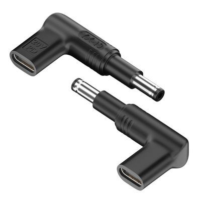 Product Αντάπτορας Τροφοδοσίας Powertech YX-13, USB-C σε HP 4.8x1.7mm, μαύρος base image