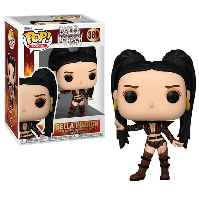 Funko Pop! Rocks: Bella Poarch (Inferno) #389 Vinyl Figure Funko Pop! Rocks: Bella Poarch (Inferno) #389 Vinyl Figure