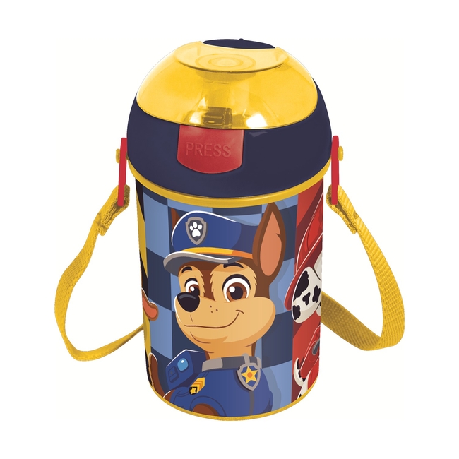 Stor: Paw Patrol Boy Rescue Pups - Canteen Bottle (81669) Stor: Paw Patrol Boy Rescue Pups - Canteen Bottle (81669)
