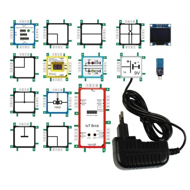 AllNet BRICK‘R‘Knowledge Lernpaket – Internet Of Things (IoT) Experimentierset, Deutsch, Steuere Bricks Per Internet, Baue Deine Erste Website, Smarte Heimautomatisierung AllNet BRICK‘R‘Knowledge Lernpaket – Internet Of Things (IoT) Experimentierset, Deutsch, Steuere Bricks Per Internet, Baue Deine Erste Website, Smarte Heimautomatisierung